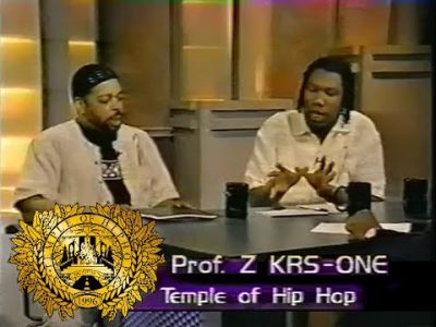 1st Hip Hop Appreciation Week – Prof. Z KRS-One Temple of Hip Hop