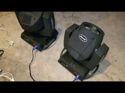 Control DMX-512 configuración de luces.. beam 230 7R ..y muchos más ..consejos e ideas