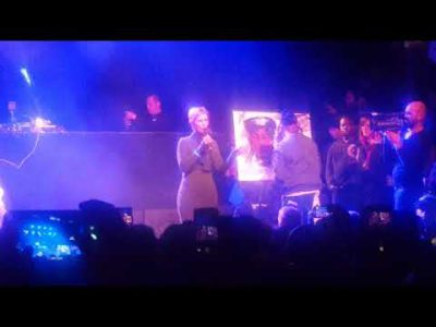 Cynthia Nixon Stump Speech at Eric B. and Rakim concert