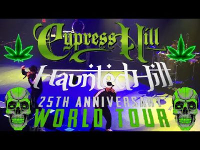 CYPRESS HILL 25TH ANNIVERSARY TOUR LIVE IN CONCERT HAUNTED HILL NYC "RAP SUPERSTAR"ROLL IT UP"B-REAL
