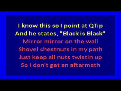 De La Soul – Me Myself and I (karaoke)