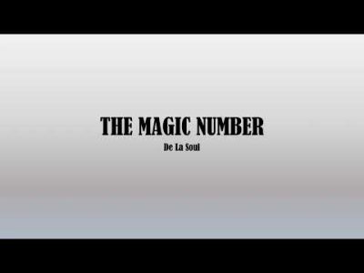 De La Soul – The Magic Number (Lyrics)