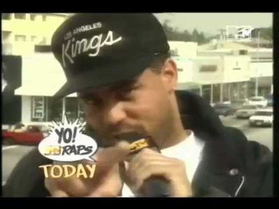 DJ YELLA Of NWA (RARE VIDEO 1990/1991)