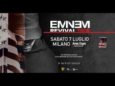 Eminem LIVE Revival Tour Milano  7 Luglio 2018 – Concerto Completo
