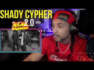 eminem (reaction shady cypher 2.0
