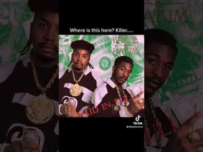 Eric B and Rakim – Paid in Full – one of the best rap albums ever￼ – The early stuff slayed….￼