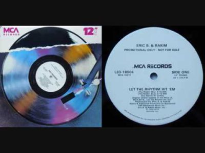 ERIC B. & RAKIM – Let The Rhythm Hit 'Em (12" Promo) – 1990