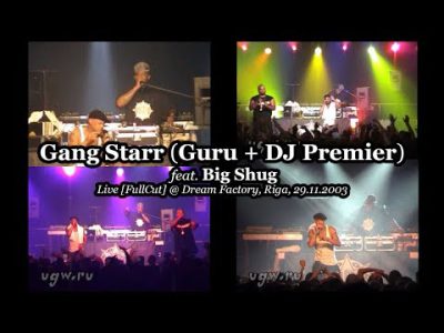 Gang Starr (Guru + DJ Premier) feat. Big Shug • Live [Full Show] @ Dream Factory, Riga, 29.11.2003