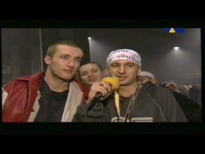 Gang Starr Warsaw 2003 live (Guru & Dj Premier concert + interview) VIVA Polska
