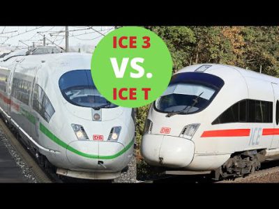 ICE 3 vs. ICE T – das sind die Unterschiede