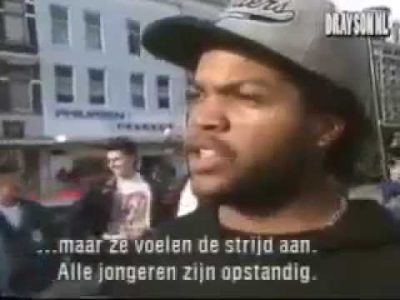 Ice Cube in Holland 1991