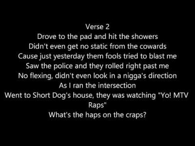Ice Cube  – It Was Good Day (Lyrics)