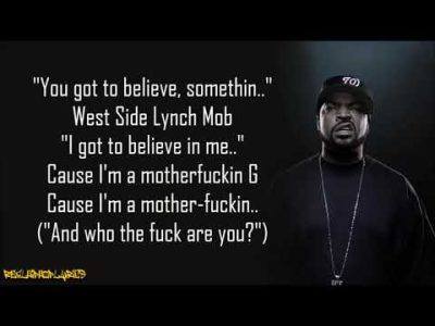 Ice Cube – Really Doe (Lyrics)
