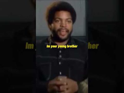 Ice cube scares interviewer😳😳