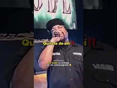 Ice Cube se enfada con un camarógrafo 😤