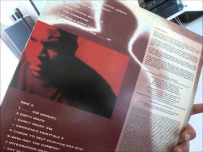 ice cube – we had to tear this ——- up-  92'