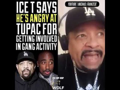 ICE-T ANGRY AT TUPAC!!!
