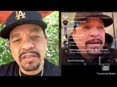 Ice T Makes A Joke About Him Getting Robbed At A Gas Station In New Jersey!