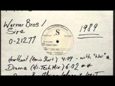 Ice T with War – Heartbeat (Long Remix) ( Speciality Record Corp. 1989 )