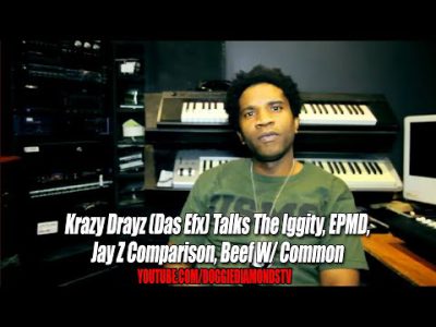 Krazy Drayz (Das EFX) Talks The Iggity, EPMD, Jay Z Comparison, Beef W/ Common (Episode 2)