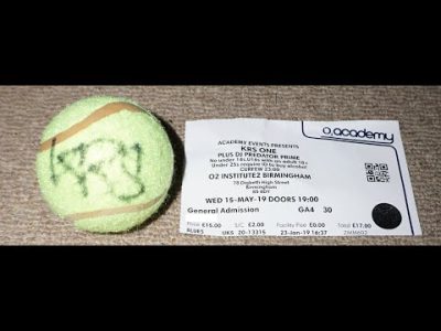 KRS-1 UK Tour – 15th May 2019 – Live @ O2 Institute Birmingham – Full Concert