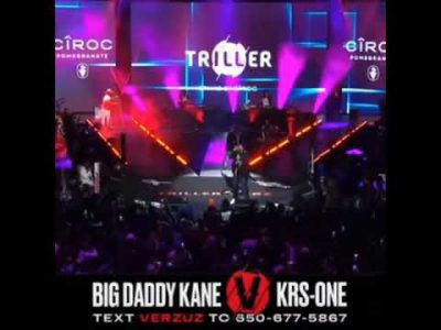 KRS-ONE brings out Mad Lion at VERZUZ