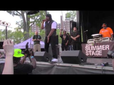 KRS One performing at coffey park