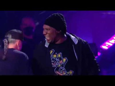KRS ONE performs STEP INTO A WORLD with crew of B Boys live at Verxuz