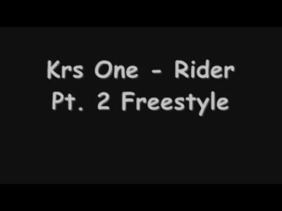 Krs One – Rider Pt. 2 Freestyle