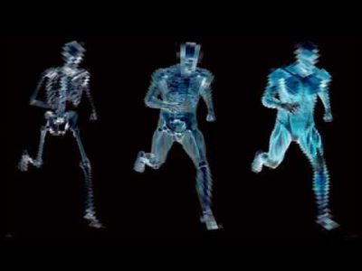 Male human body chanting with Microphone Fiend by Eric B and Rakim