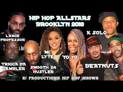 MC LYTE, K-SOLO, SMOOTH DA HUSTLER, BEAT NUTS, EDO G, LARGE PRO, LIVE IN CONCERT BROOKLYN NYC 2018