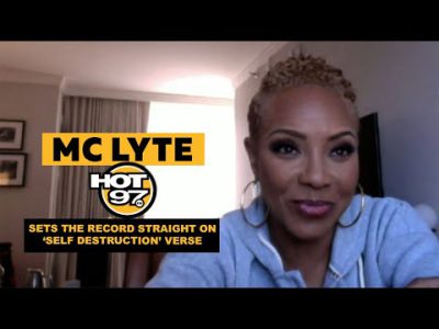 MC Lyte Sets The Record Straight On Writing Verse From 'Self Destruction'