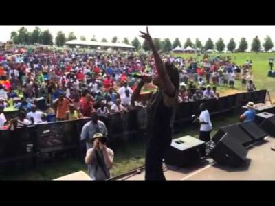 MC Lyte "We Here Now" Live at St Louis Fest