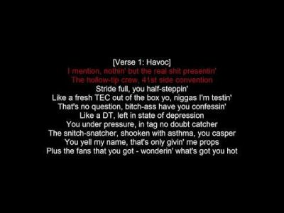 Mobb Deep – Drop a gem on 'em [Lyrics]