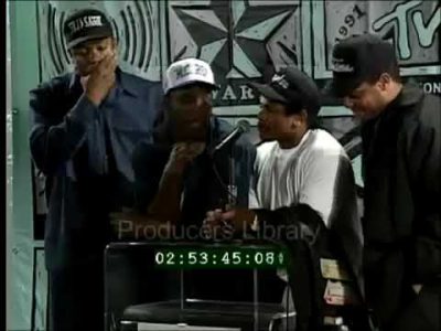 N W A    MTV Awards 1991