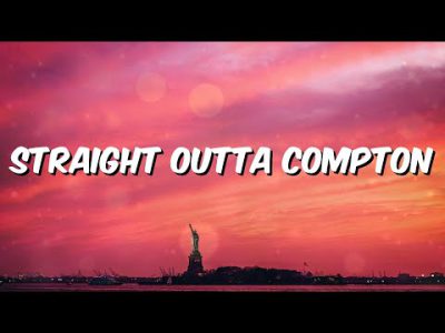 N.W.A. – Straight Outta Compton (Lyric Video)