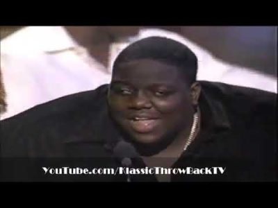 Notorious BIG wins Soul Train Award 1996