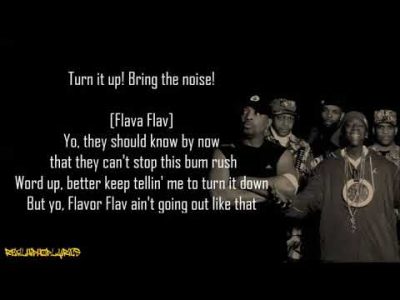 Public Enemy – Bring the Noise (Lyrics)