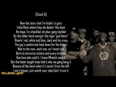 Public Enemy – Can't Truss It (Lyrics)