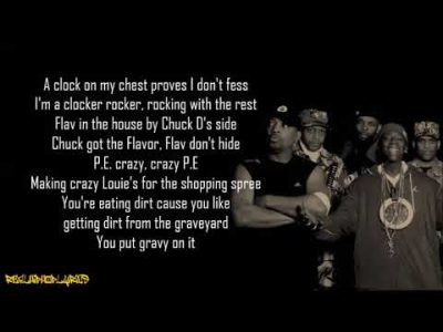Public Enemy – Cold Lampin' with Flavor (Lyrics)