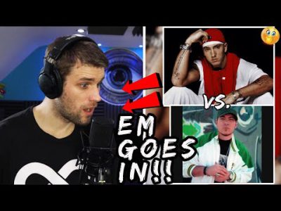 Rapper Reacts to EMINEM VS EVERLAST!! | LIVE REACTION! (BEST OF THE EM BEEFS?!)