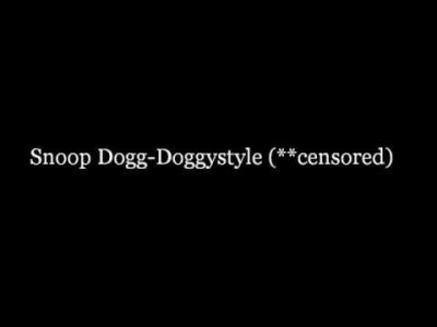 Snoop Dogg-Doggystyle uncensored