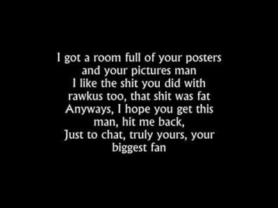 STAN – Eminem – Lyrics [ 1 Hour Loop – Sleep Song ]