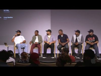 Straight Outta Compton Cast Interview with Ice Cube, O'Shea Jackson, Jason Mitchell, Corey Hawkins