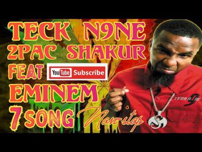 Teck N9ne Eminem 2Pac Shakur Non-stop 7 Song Mix tape