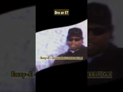 Who won? Dr Dre or Eazy E? #shorts #disstrack