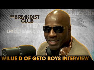 Willie D of Geto Boys Interview at The Breakfast Club Power 105.1 (04/21/2016)